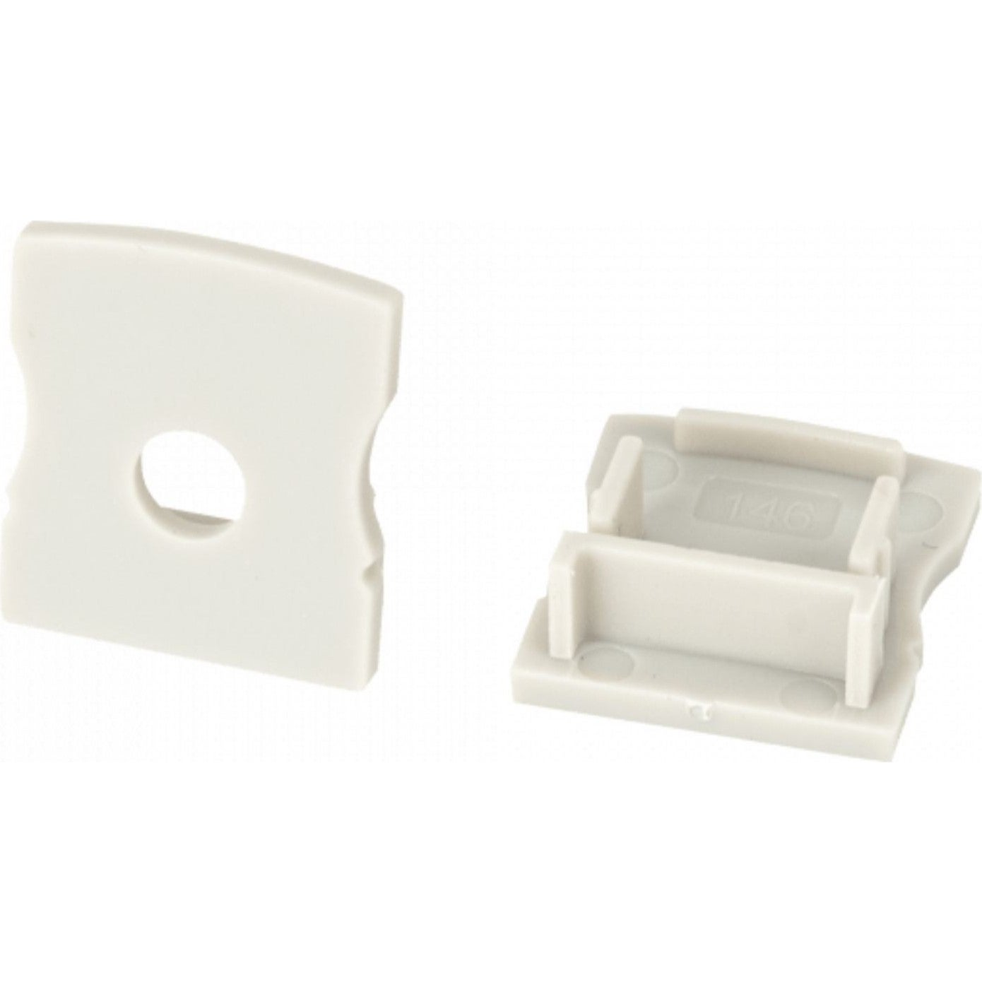 Artecta Profile Pro 29 Eindkappen Set van 2 stuks - grijs