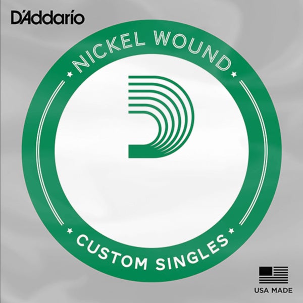 D'Addario XLB125T Single XL Nickel Wound 125 Long Scale Tapered Enkele basgitaarsnaar, lange schaal