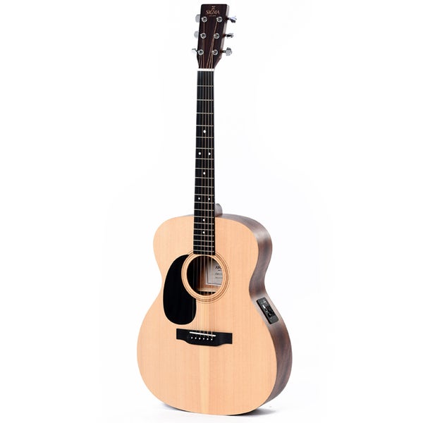 Sigma Guitars 000MEL elektrisch-akoestische westerngitaar linkshandig