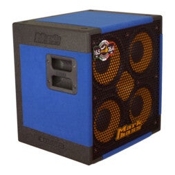 Markbass MB58R 104 ENERGY BLUE (4 Ohm) 4 x 10 inch basgitaar speakerkast 800 watt