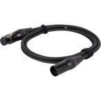 DAP FLN08 DMX & AES/EBU XLR/M 5P naar XLR/F 5P Neutrik NC5-BAG 0,75 m