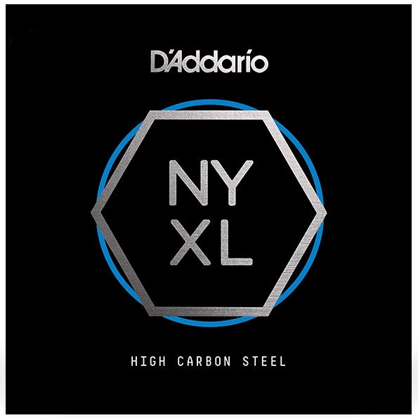 D'Addario NYS008 Single Plain Steel Guitar String, .008 lös sträng för elgitarr