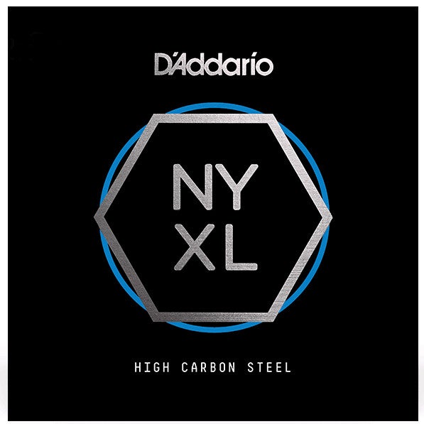 D'Addario NYS010 Single Plain Steel Guitar String, .010 lös sträng för elgitarr