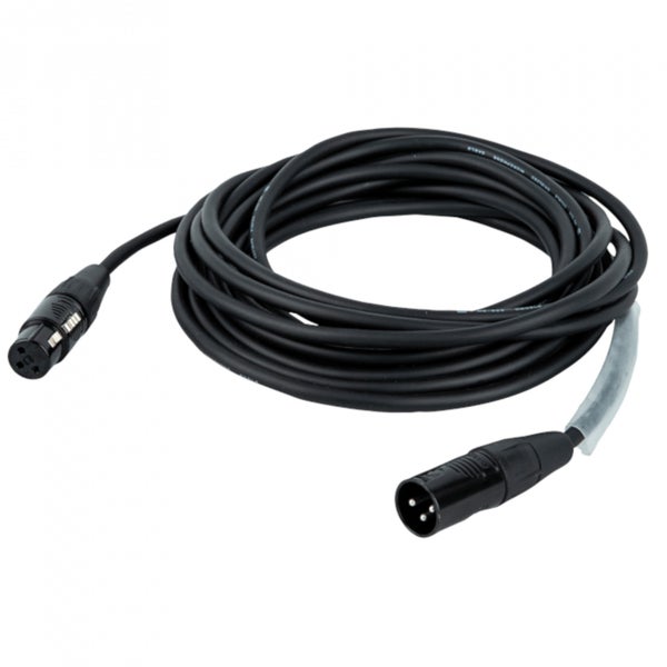 DAP FLR01 XLR M/F Mic/Line-kabel Rean RC3-serie 10 m - Verzilverd
