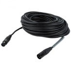 DAP FLR01 XLR M/F Mic/Line-kabel Rean RC3-serie 15 m - Verzilverd