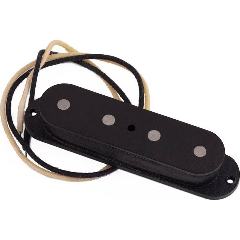 Lollar Original P-Bass Single coil, Hals en brug, Zwart (2 x)