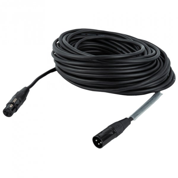 DAP FLR01 XLR M/F Mic/Line-kabel Rean RC3-serie 20 m - Verzilverd