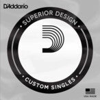 D'Addario CG038 XL Chromes Flat Wound Single 038 Elektrische gitaarsnaar