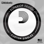 D'Addario CG040 XL Chromes Flat Wound Single 040 Elektrische gitaarsnaar, flatwound