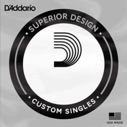D'Addario CG040 XL Chromes Flat Wound Single 040 Elektrische gitaarsnaar, flatwound