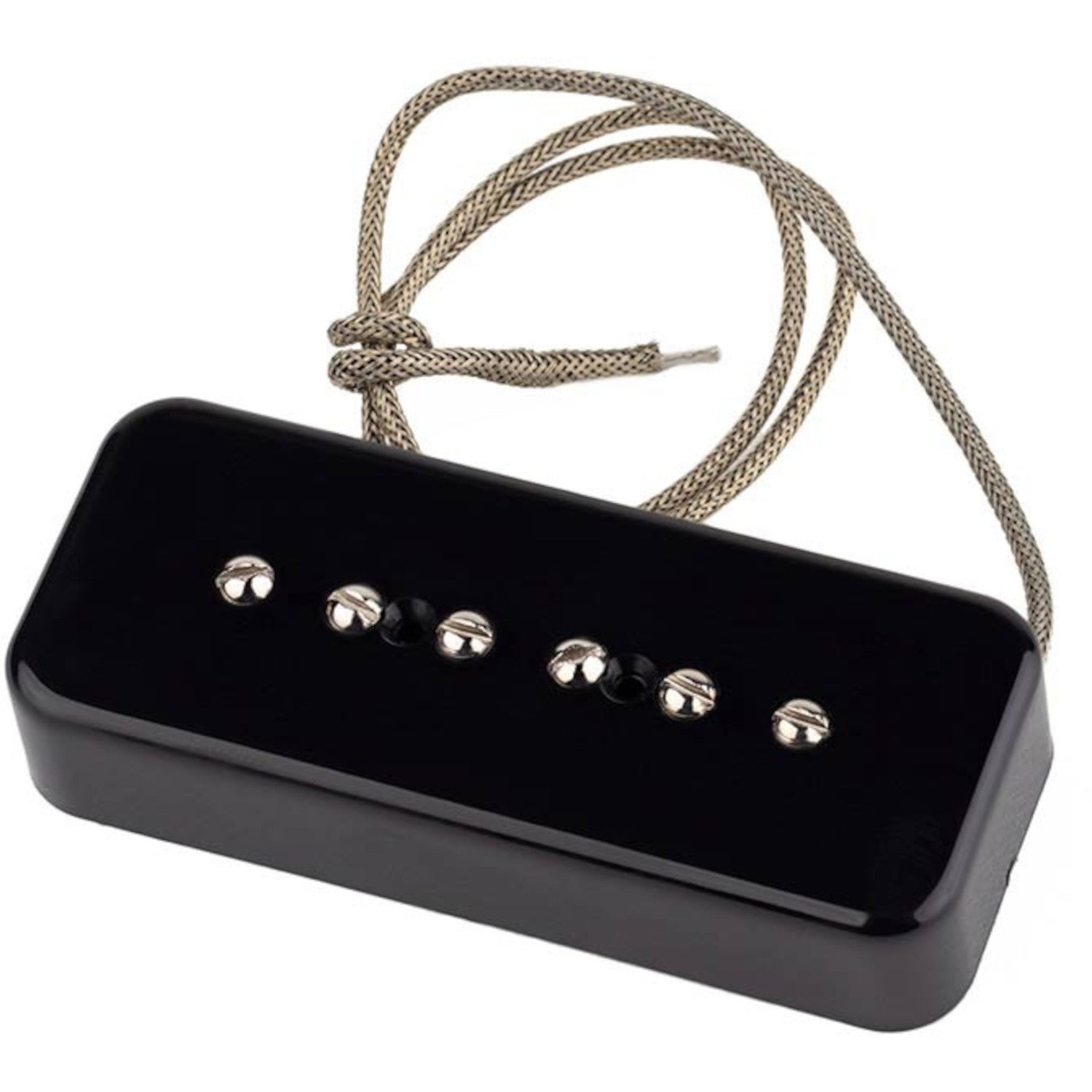 Lollar P-90 Soapbar Neck Single coil pickup, Zwart