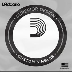 D'Addario CG044 XL Chromes Flat Wound Single .044 elektrische gitaarsnaar
