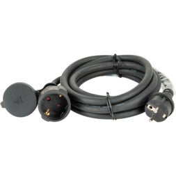 DAP H07RN-F 3G2.5 Schuko verlengkabel Value Line 3 m