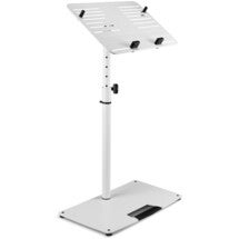Gravity GLTST02W Universal Laptop Stand with Adjustable Holding Verstelbare universele laptopstandaard