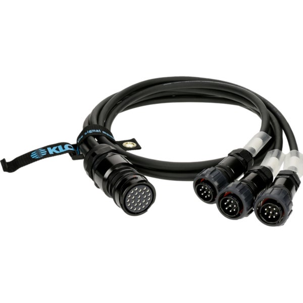 Klotz SVF-03P8M-02.0 Luidsprekeradapter, 3-voudig