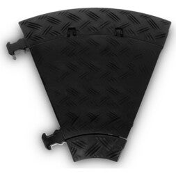 Defender MINI C MK2 | LEFT | BLACK zwart, 45° bocht links
