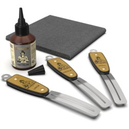 Dr. Liston's Ultimate Fret Polishing Kit onderhoudsset voor frets