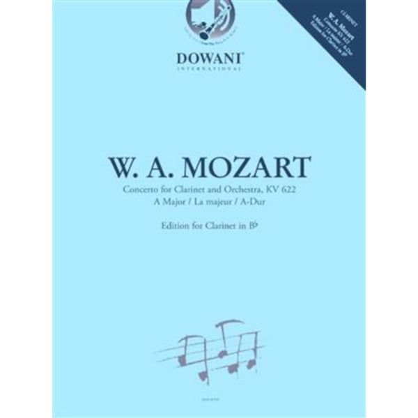 De Haske Concerto for Clarinet and Orchestra, KV 622 Boek met audio-online