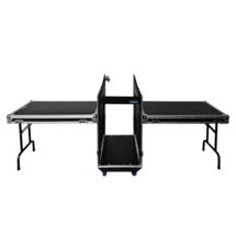 Innox IX-BK-TR-1416U-2T Tourrack met 2 tafel combo