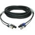 Klotz H1A33NA010 DMX & power 3G1.5 hybrid cable XLR 3p + powerCON