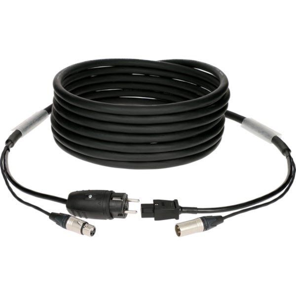 Klotz H1A33NI001 audio & power 3G1.5 hybrid cable XLR 3p + Schuko => IEC
