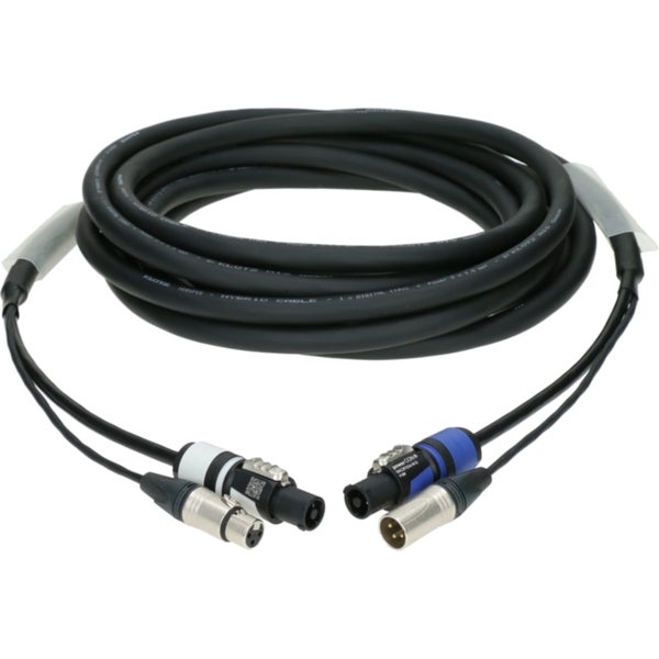 Klotz H1A33NN015 audio & power 3G1.5 hybrid cable XLR 3p+powerCON