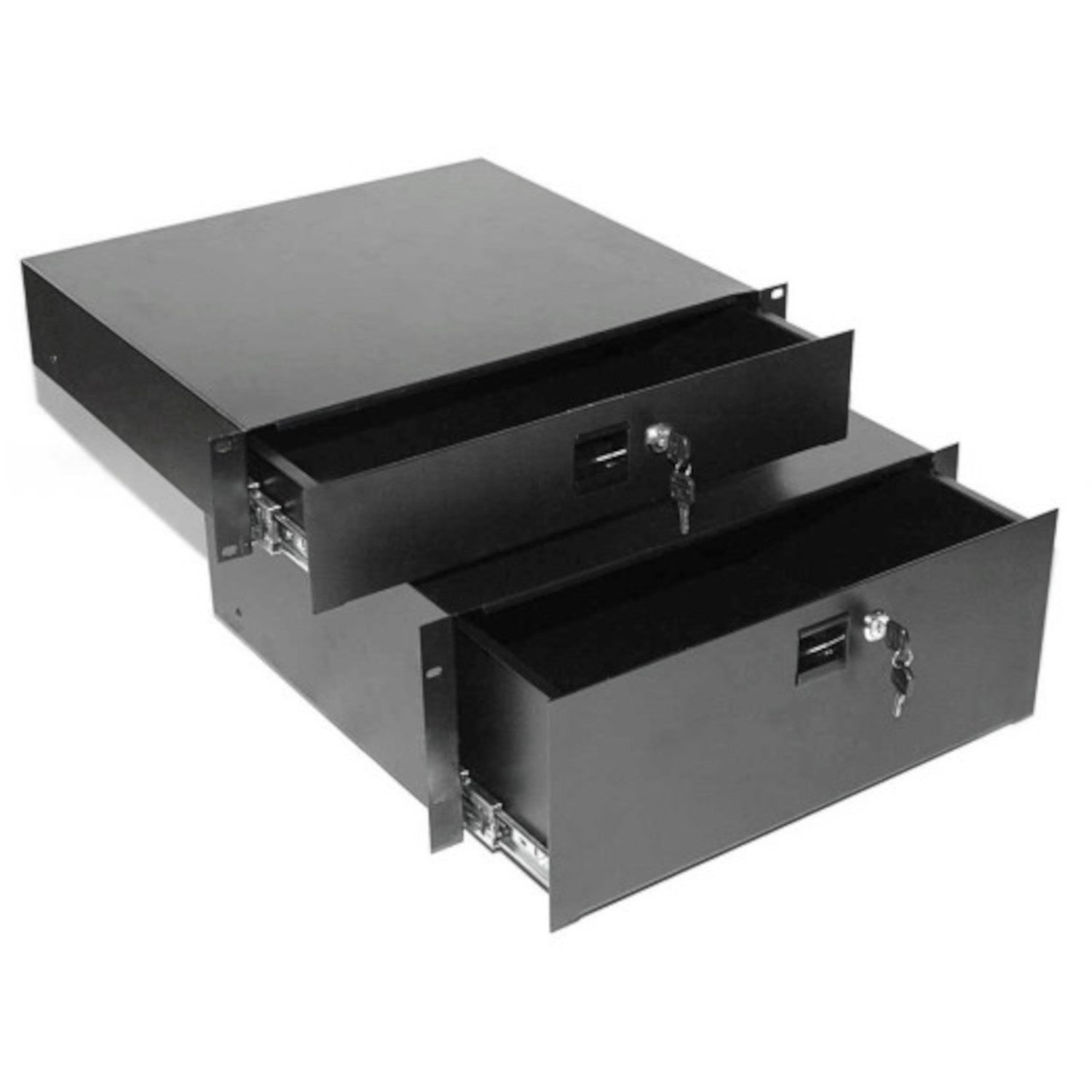 ProDJuser Rack drawers 19" 2HE Metal, lockable
