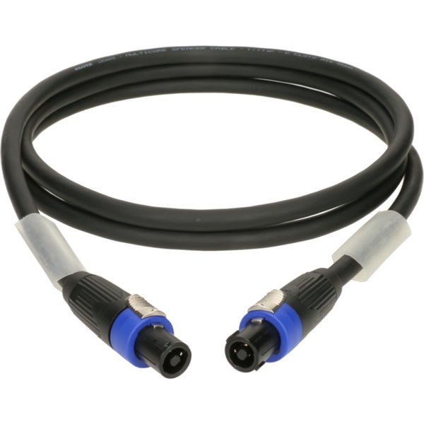 Klotz L44PSPMFF0900 4x 4.0 mm² speaker cable PUR speakON 4p F/F with metal shell 9 meter
