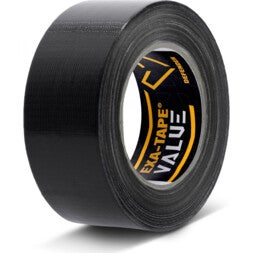 Defender EXA-TAPE® VALUE B 50 Kabeltape | Zwart | Glanzend | 50 mm x 50 m