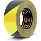 Defender DTEXAVBY50 - PVC warning tape Waarschuwingslint PVC zwart/geel