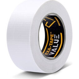 Defender EXA-TAPE® VALUE W 50 Fabric adhesive tape – white – glossy