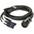 Klotz SVM-06T4M-Y180 SPUTNIK d&b speaker adapter PA-COM® 25p M - Speaker adapter for d&b systems