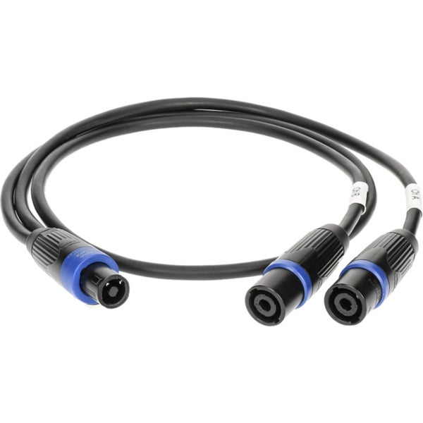 Klotz SYT4F-T4MB-Y018 SPUTNIK TOP & SUB speaker adapter speakON 4p F - 2x speakON 4p M 500/1200mm