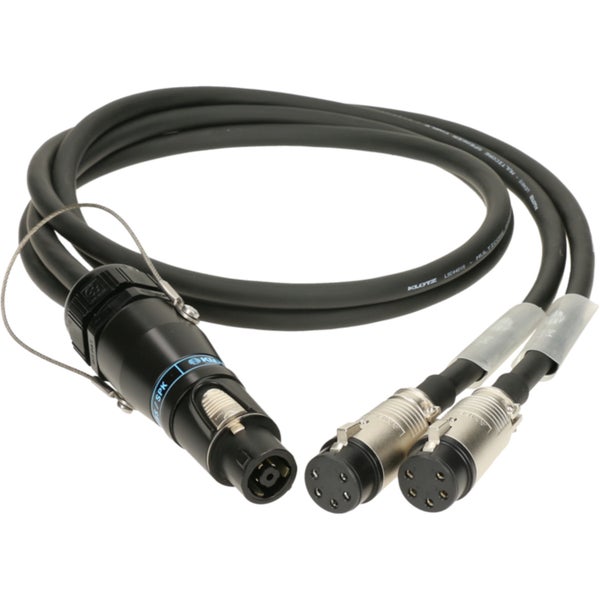 Klotz SYT8F-E5F-01.0 SPUTNIK Y speaker adapter speakON 8p F - 2x EP 5p F 1000mm