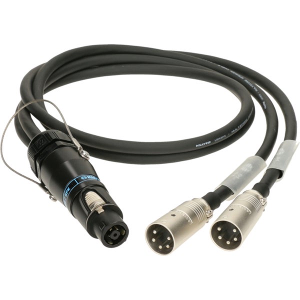 Klotz SYT8F-E5M-01.0 SPUTNIK Y speaker adapter speakON 8p F - 2x EP 5p M 1000mm