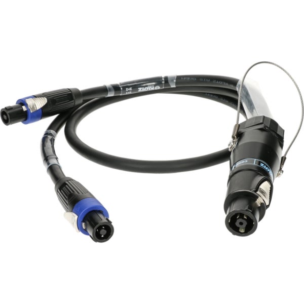 Klotz SYT8F-T4F-Y035 SPUTNIK Y speaker adapter speakON 8p F - 2x speakON 4p F 1500/2000mm