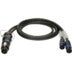 Klotz SYT8F-T4M-Y013 SPUTNIK Y speaker adapter speakON 8p F - 2x speakON 4p M 500/800mm