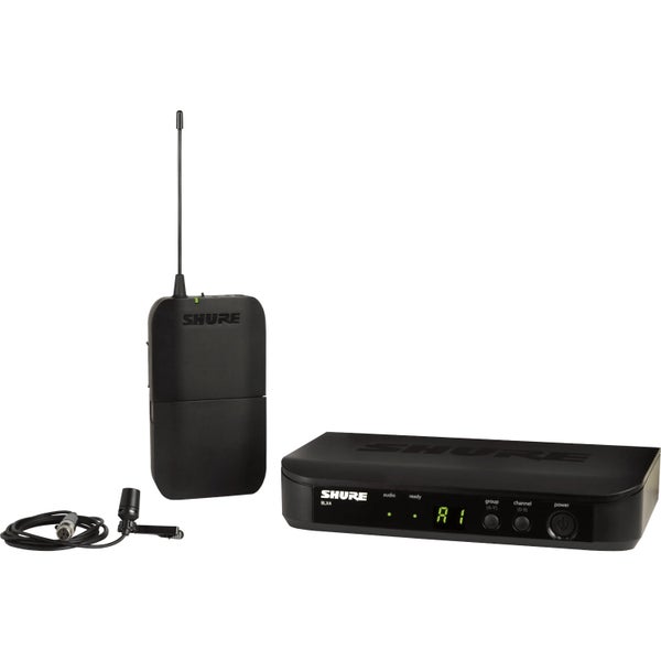 Shure BLX14E/CVL-S8 draadloos dasspeld systeem (823-832 MHz)