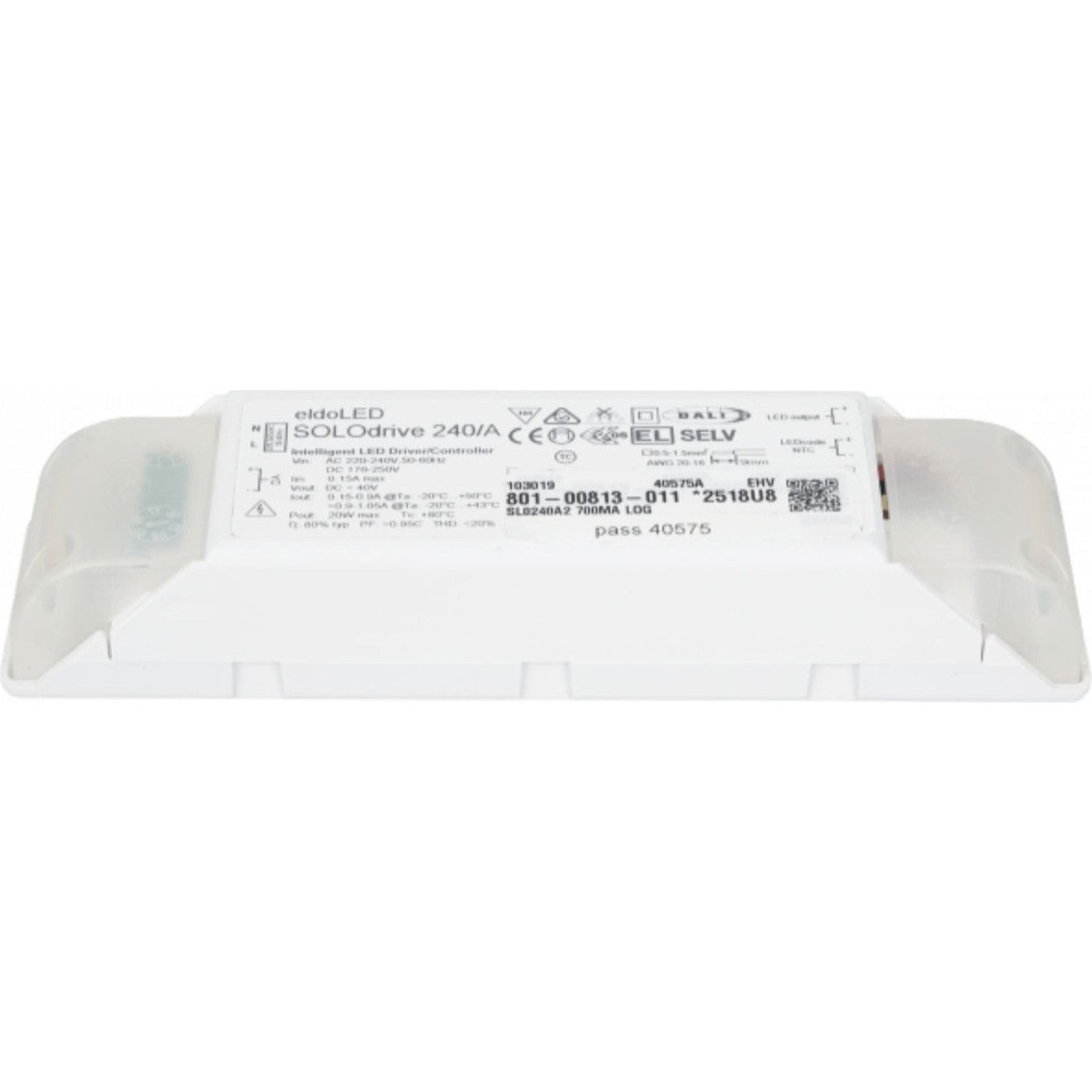 Artecta Eldoled SOLOdrive - 20 W DALI-2 - Dim to Dark - Pulsdimmen - SL0240A3