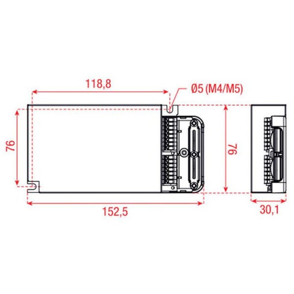 Artecta Eldoled SOLOdrive AC - 50 W Constante stroom - 0-10 V DC - 2 uitgangen - SL0561A