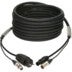 Klotz H1C33NU040 audio & power 3G2.5 hybrid cable XLR 3p + Schuko powerCON TRUE1 40m