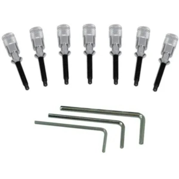 Floyd Rose FRHPCP Hollow Point Intonation System - 7-String - Chrome