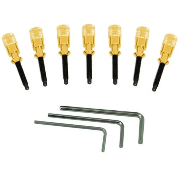 Floyd Rose FRHPGP Hollow Point Intonation System - 7-String - Gold