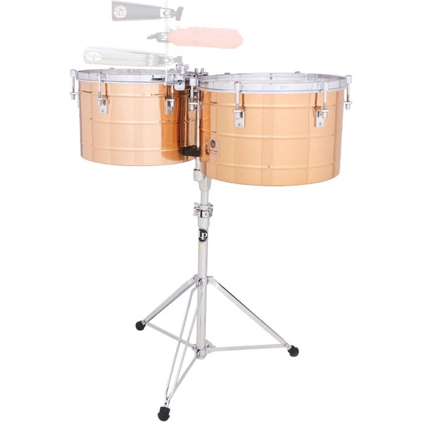 Latin Percussion LP258-BZ Tito Puente 15" & 16" Timbales