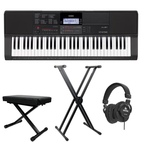Casio CT-X700 keyboard starterset Deluxe