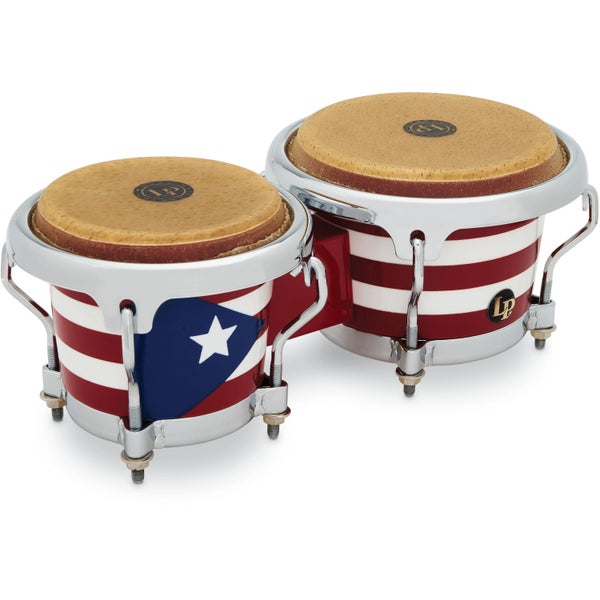 Latin Percussion LPM199-PR 3-1/2" & 4-1/2" Mini Bongos