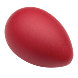 Latin Percussion LP0020RD Large Egg Shaker, 3″