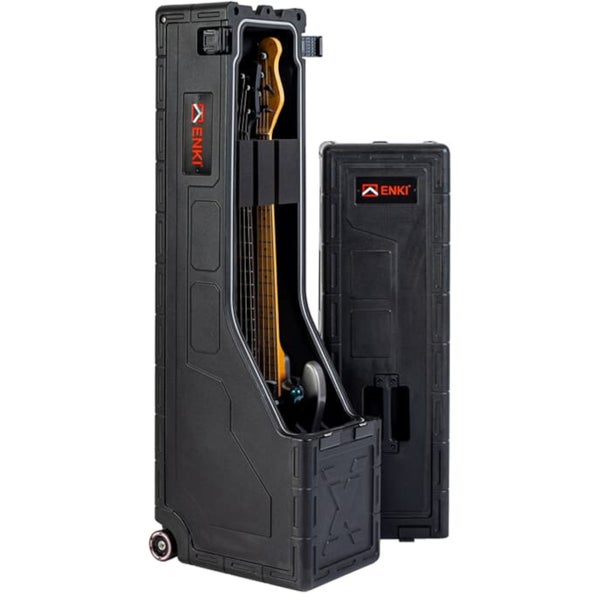 ENKI XB-2 Electric Bass Case reiskoffer voor twee elektrische basgitaren