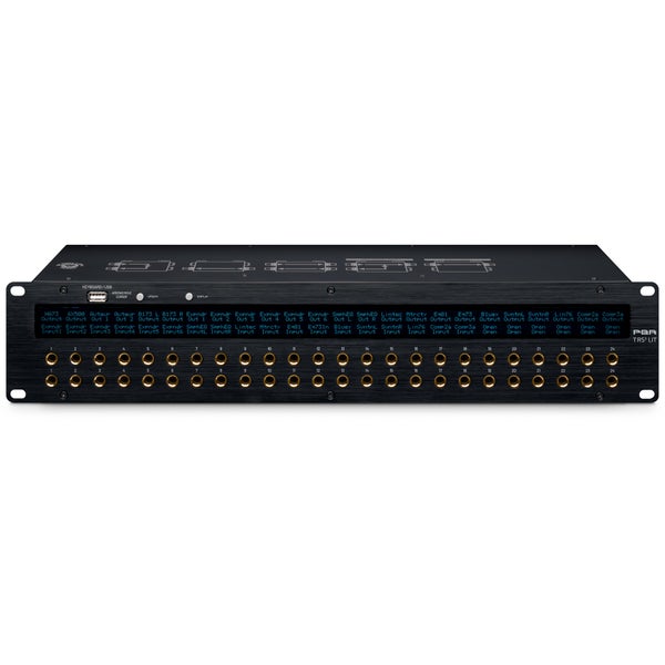 Black Lion Audio PBR-TT LIT patchbay met LED-display