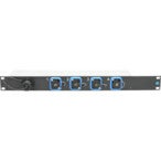 Klotz FDP-1S8OCLS 1x SmartBeam OCTO to 4x opticalCON DUO 19'' fiber distribution panel - single-mode